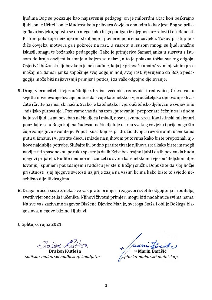 Poruka prigodom nove skolske godine - 2021 page-0003-opt